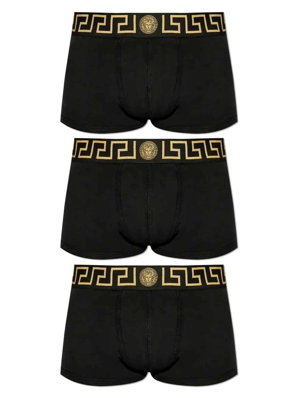 Set Of Three Boxers With Greca Border sold by Wanan Luxury
