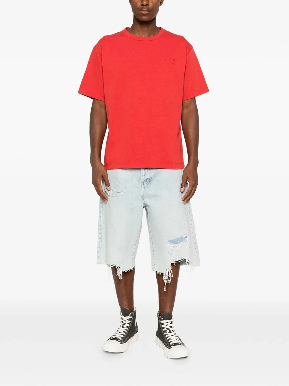 Boke Heart Cotton T-Shirt sold by Wanan Luxury product image thumbnail 2