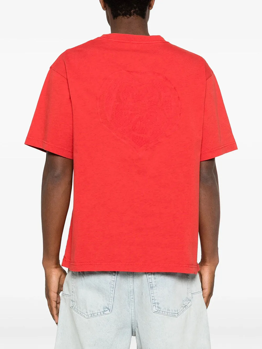 Boke Heart Cotton T-Shirt sold by Wanan Luxury product image thumbnail 4