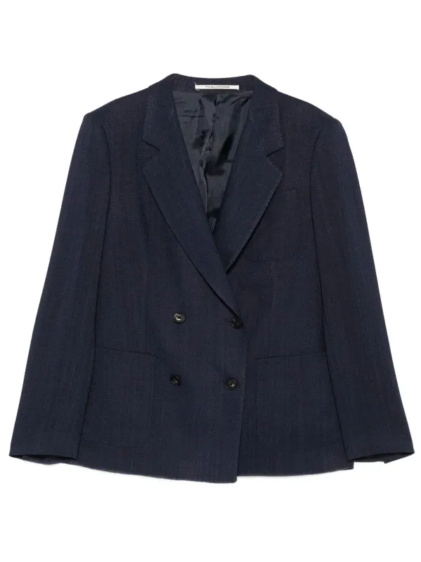 Nayade Double-Breasted Blazer made by Tagliatore