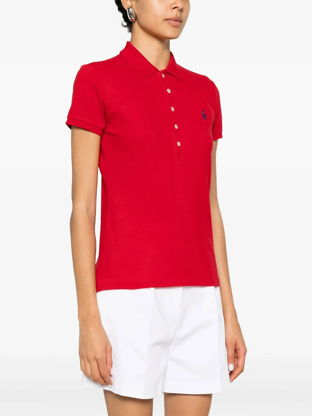 Slim Fit Cotton PiquÉ Polo Shirt sold by Wanan Luxury product image thumbnail 5