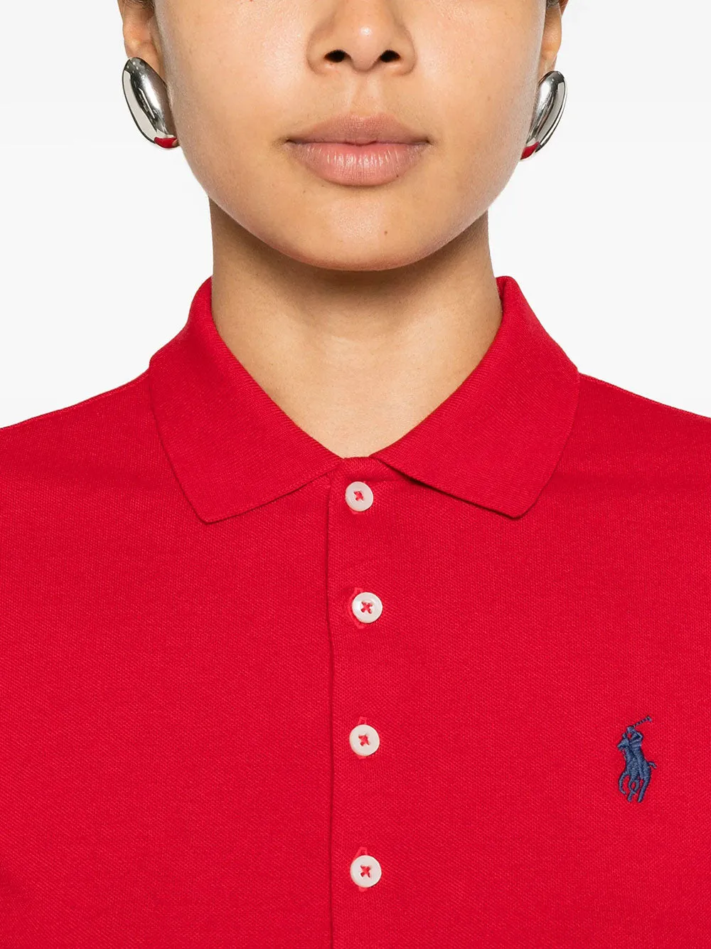 Slim Fit Cotton PiquÉ Polo Shirt sold by Wanan Luxury product image thumbnail 2