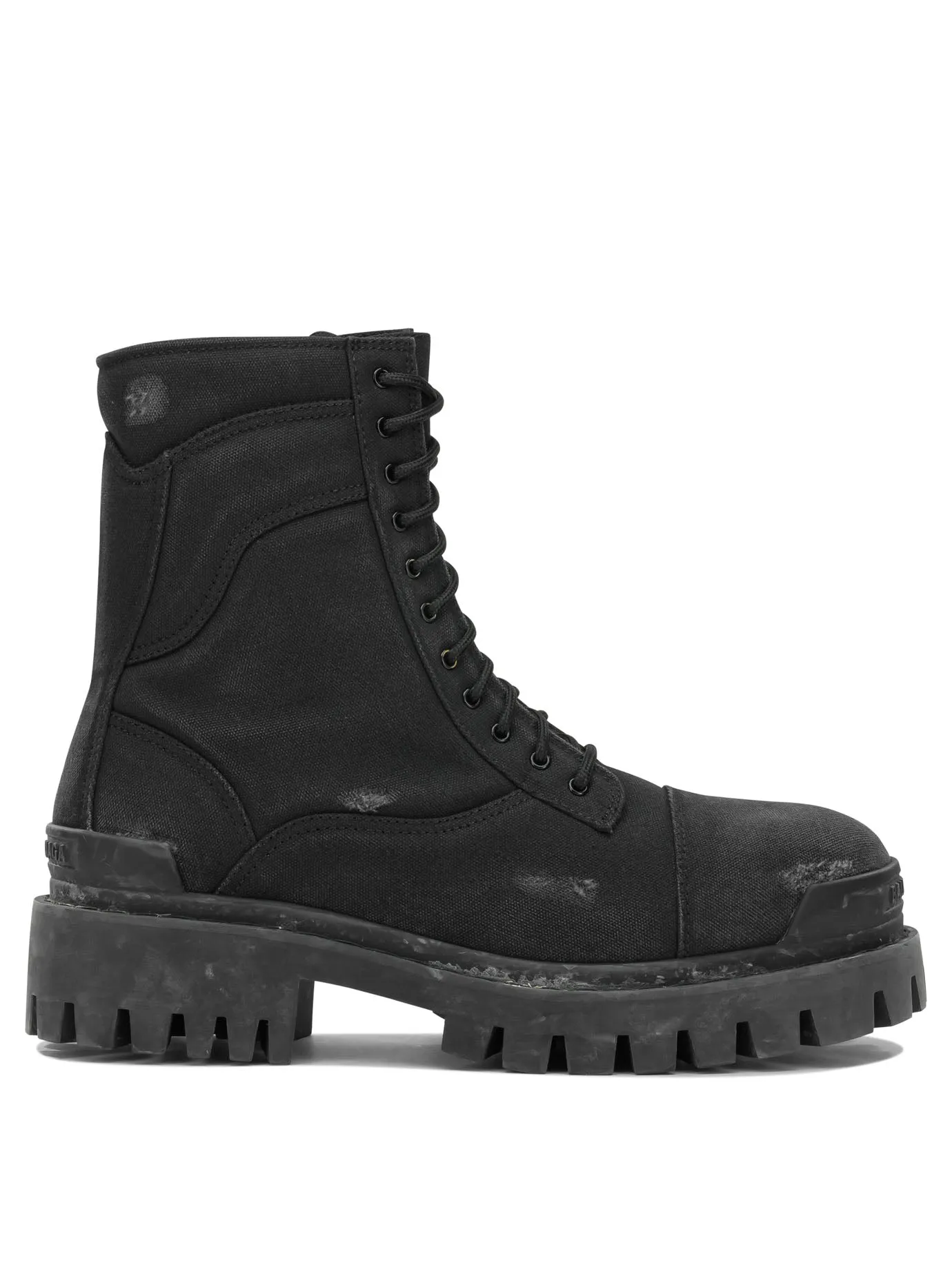Combat Strike Boots And Ankle Boots Black sold by Wanan Luxury