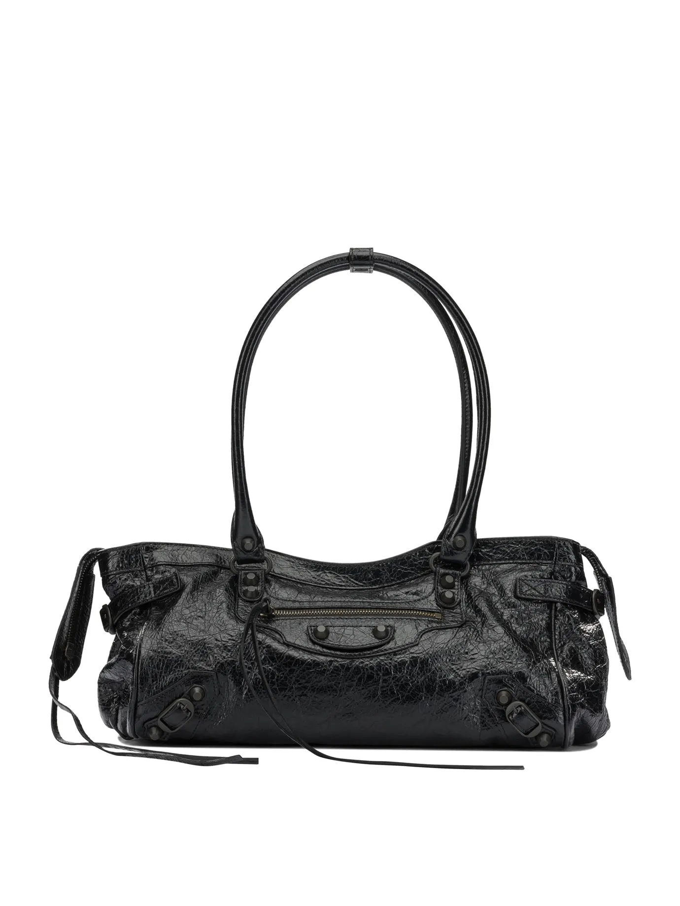 Le City East West Shoulder Bags Black sold by Wanan Luxury