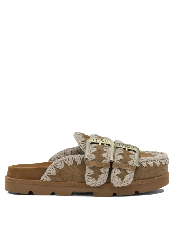 Sandals Brown made by Mou