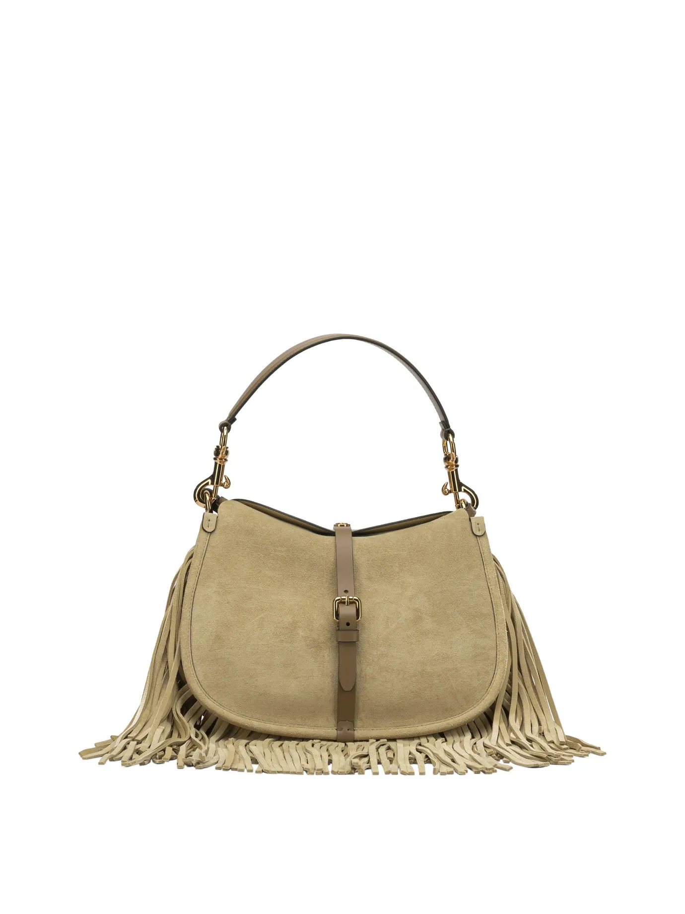 Pony Handbags Beige sold by Wanan Luxury