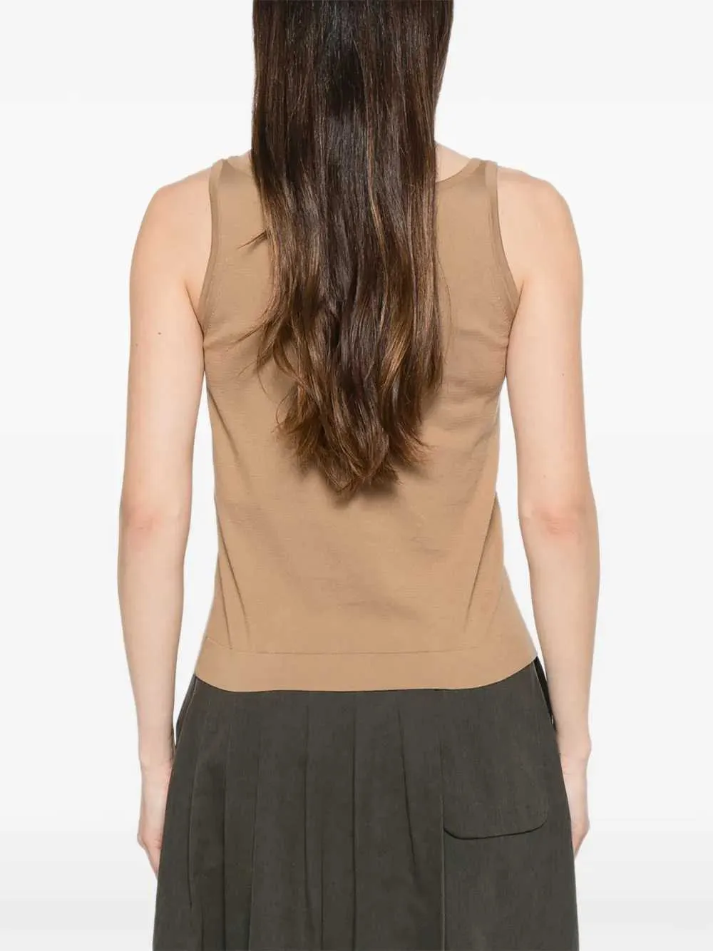 Pumano Tank Top With Wide Neck sold by Wanan Luxury product image thumbnail 4