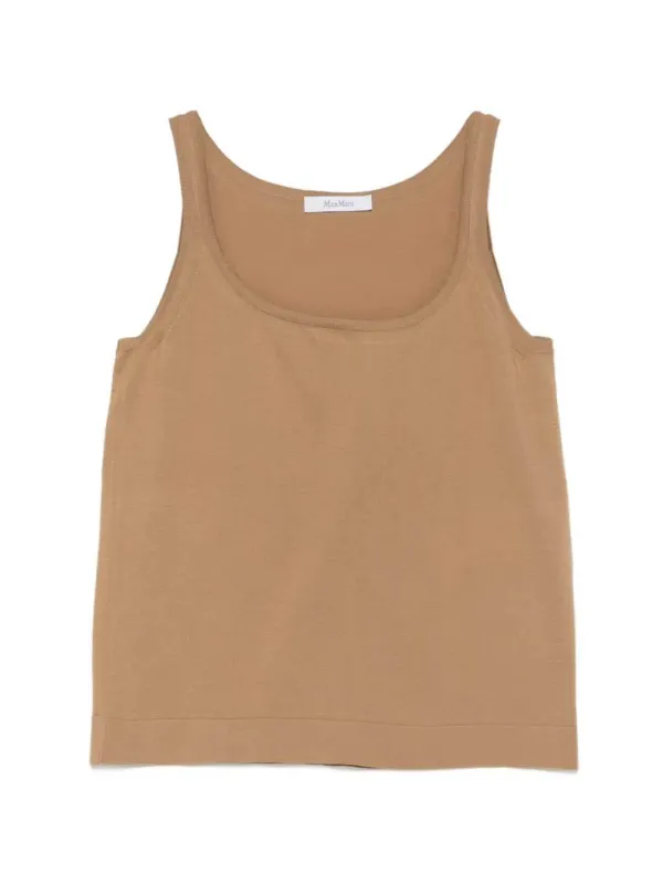 Pumano Tank Top With Wide Neck made by MaxMara