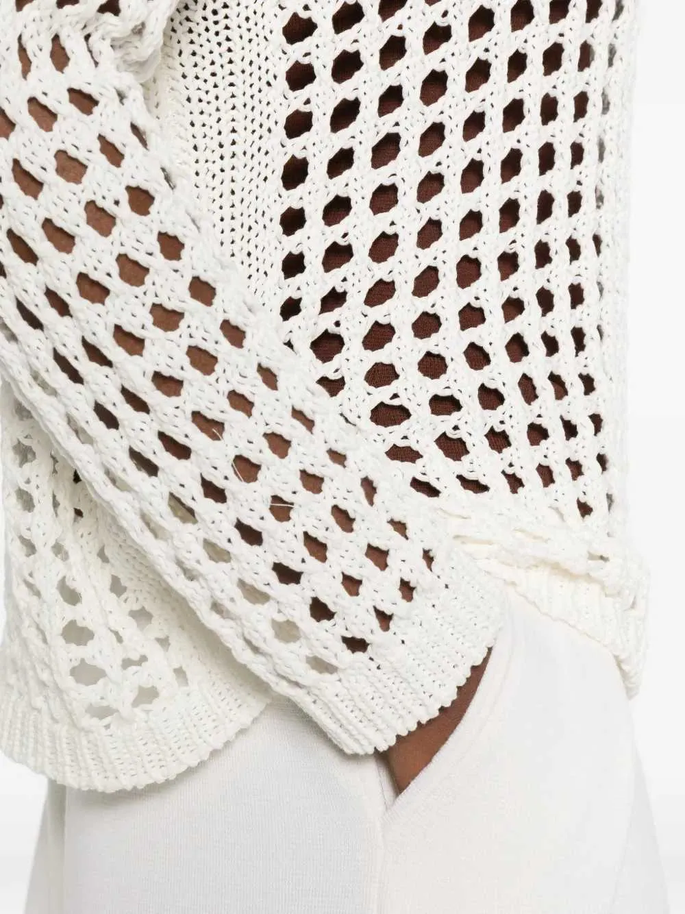 White Sweater sold by Wanan Luxury product image thumbnail 5