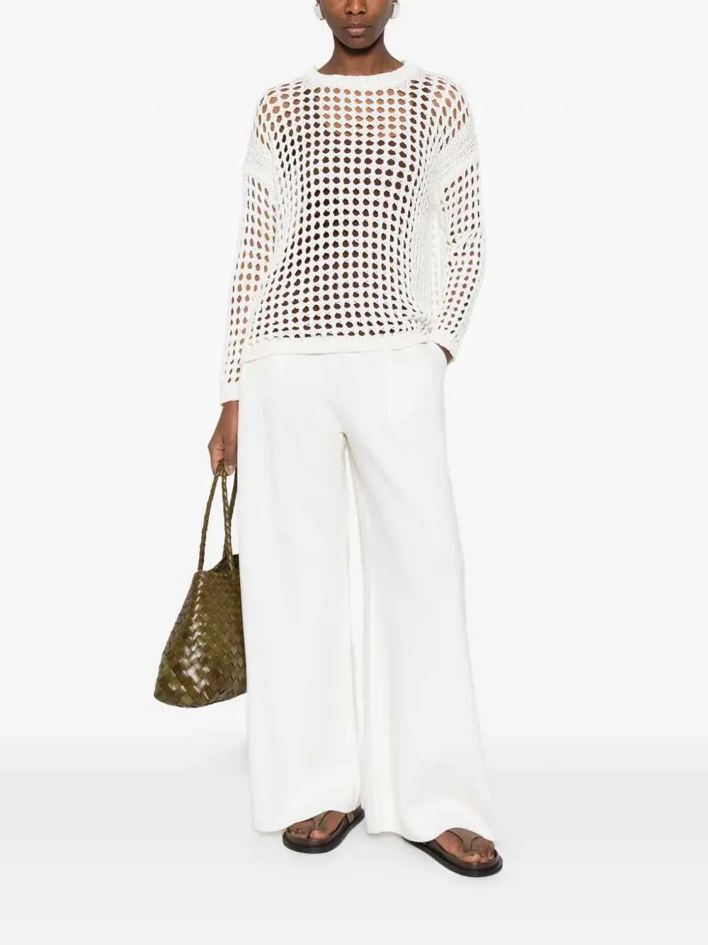 White Sweater sold by Wanan Luxury product image thumbnail 2