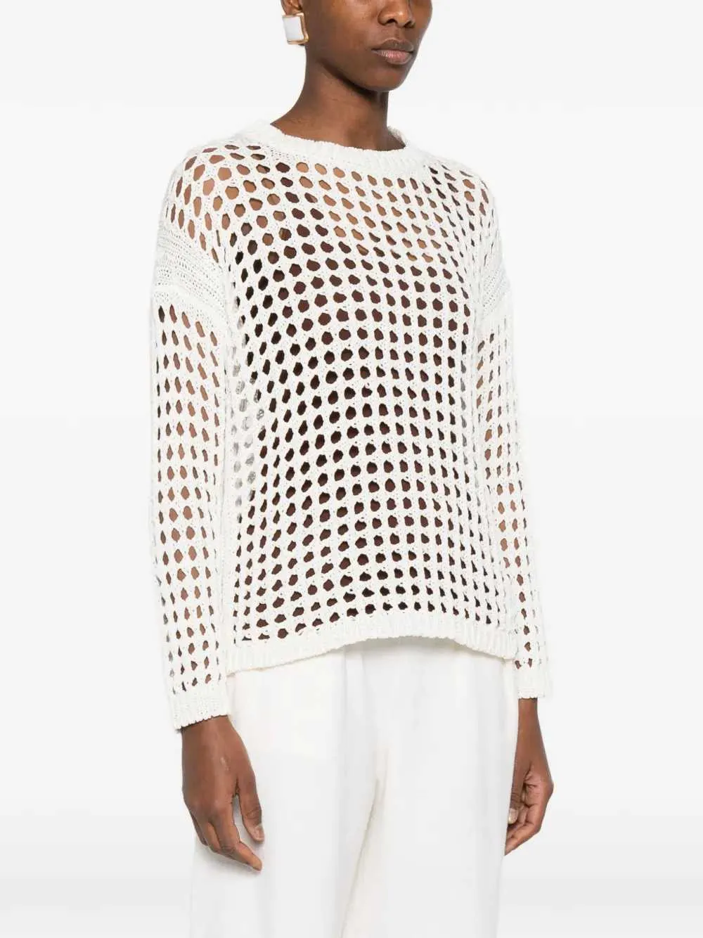 White Sweater sold by Wanan Luxury product image thumbnail 3