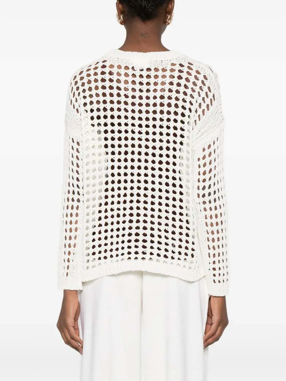 White Sweater sold by Wanan Luxury product image thumbnail 4