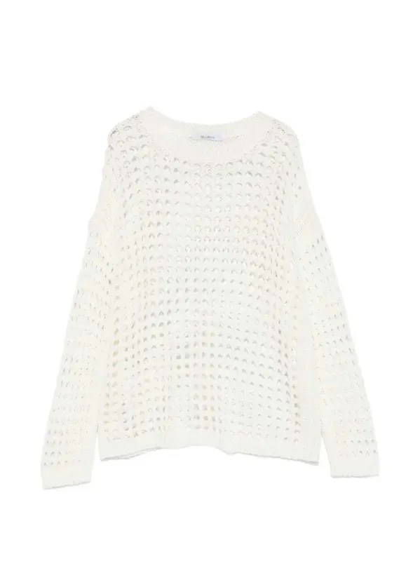 White Sweater made by MaxMara