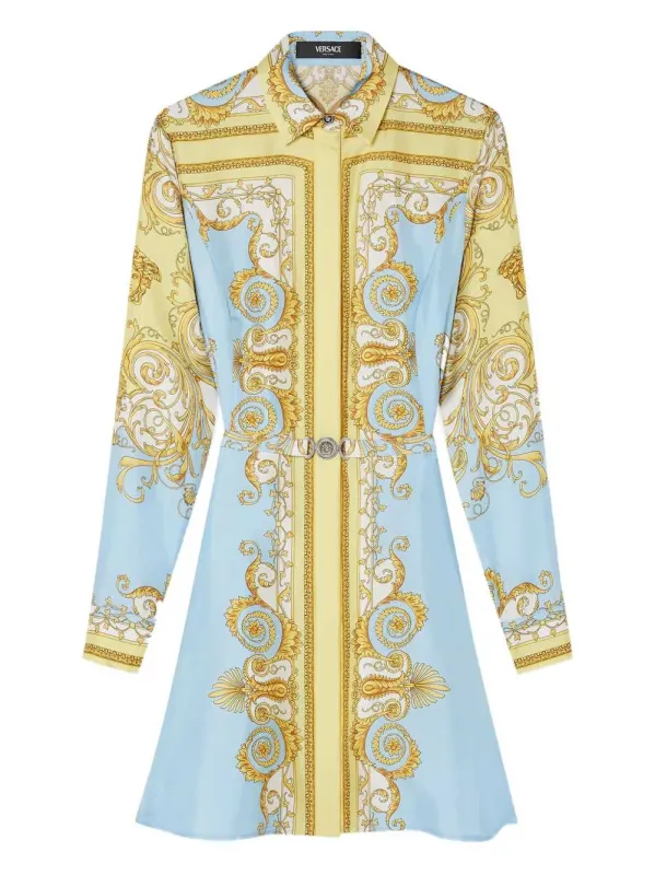 Silk Midi Dress made by Versace
