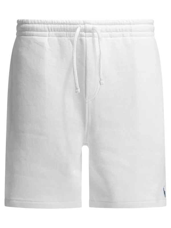 Sweat With Logo Shorts White made by Polo by Ralph Lauren