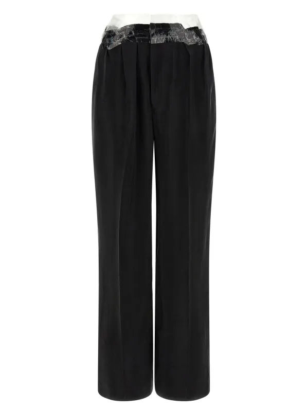 Taped Pants Black made by Maison Margiela