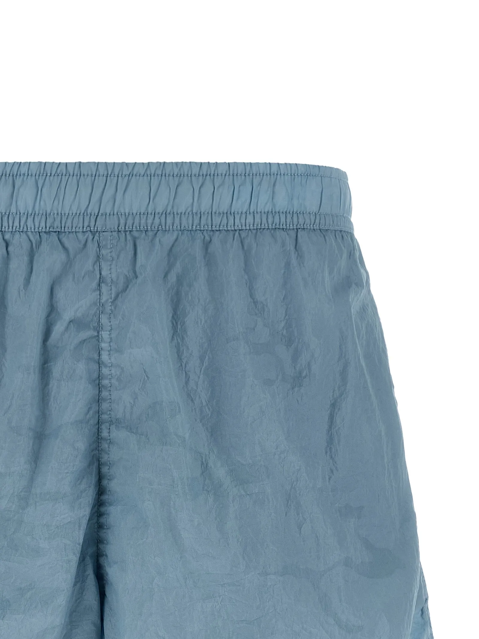 Logo Print Swim Shorts Beachwear Light Blue sold by Wanan Luxury product image thumbnail 3