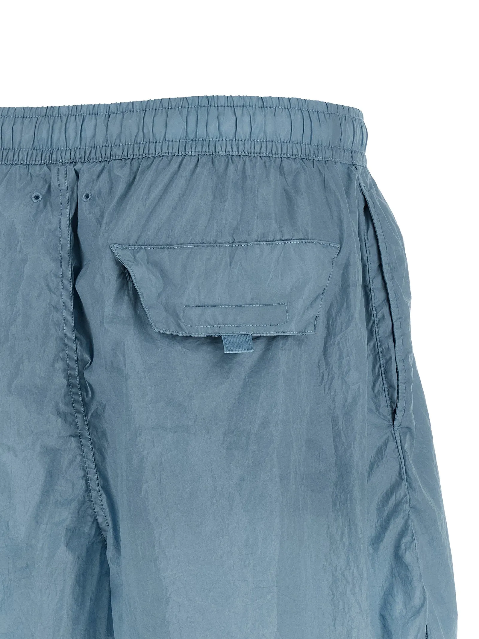 Logo Print Swim Shorts Beachwear Light Blue sold by Wanan Luxury product image thumbnail 4