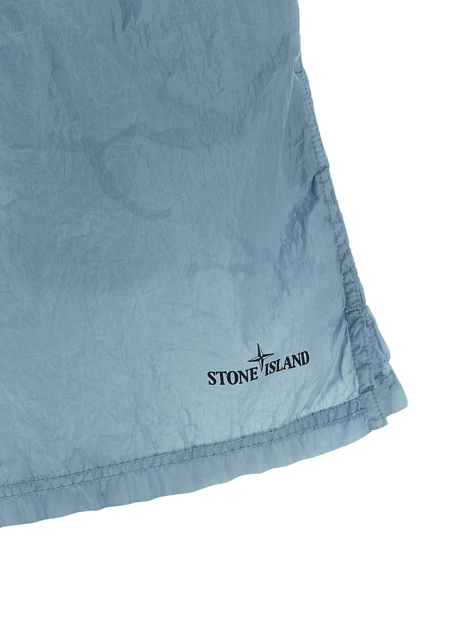 Logo Print Swim Shorts Beachwear Light Blue sold by Wanan Luxury product image thumbnail 5