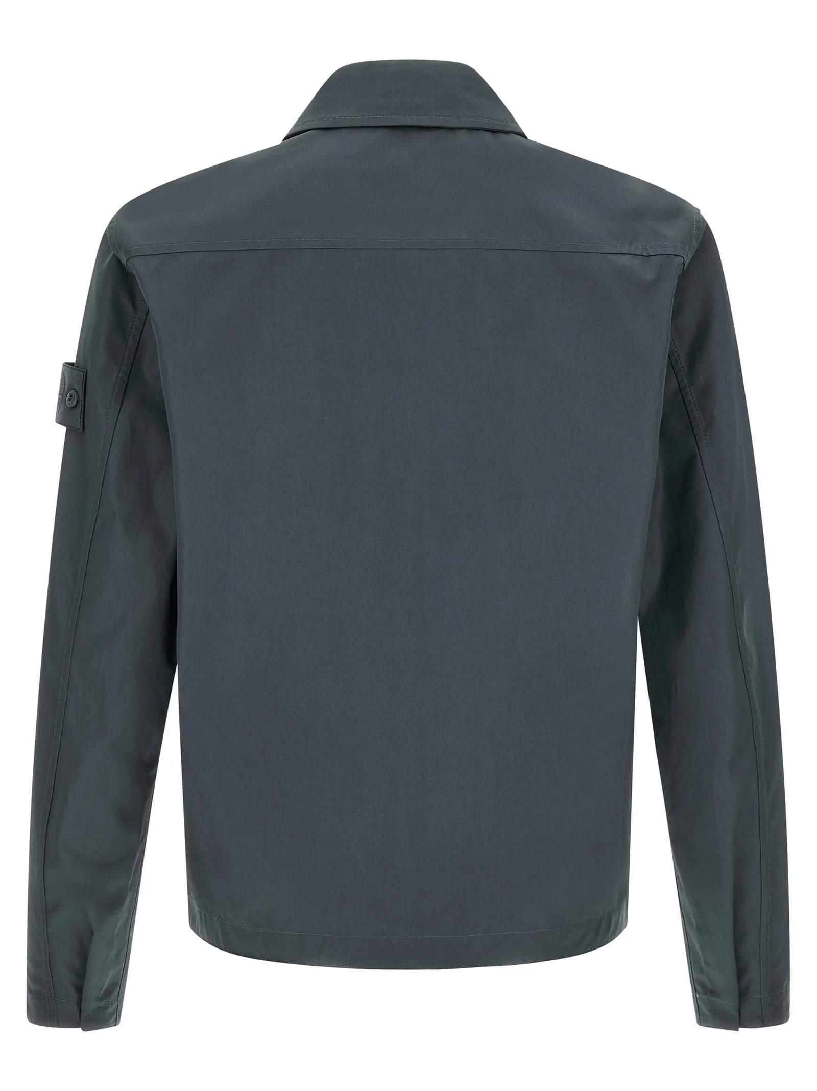 Cotton Overshirt Shirt And Blouse Blue sold by Wanan Luxury product image thumbnail 2