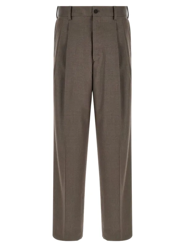 Wool Pants Gray made by ssstein