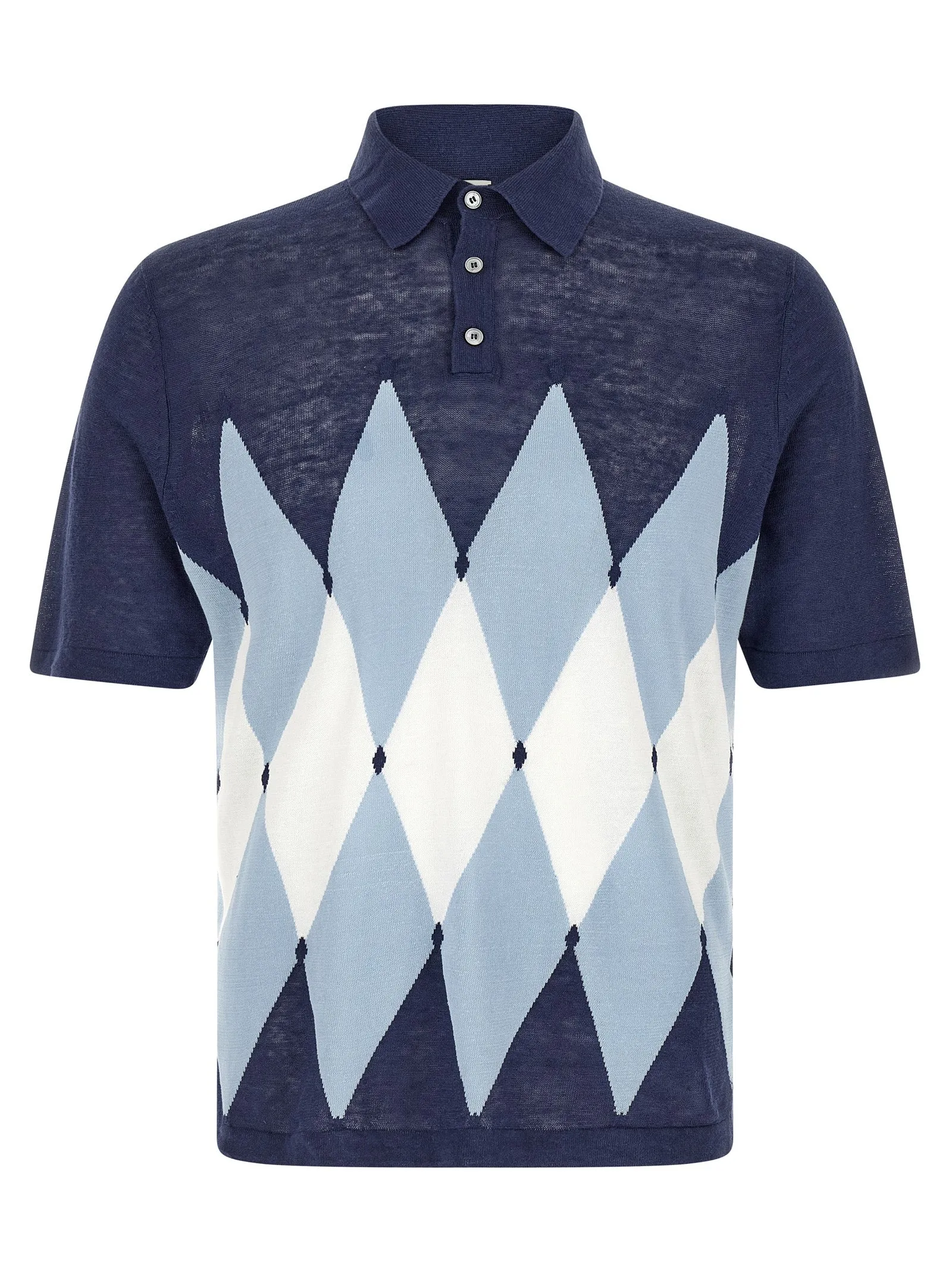 Argyle Polo Blue sold by Wanan Luxury