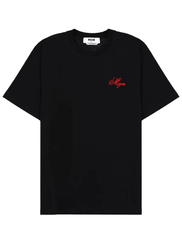 T-Shirt Con Logo made by MSGM