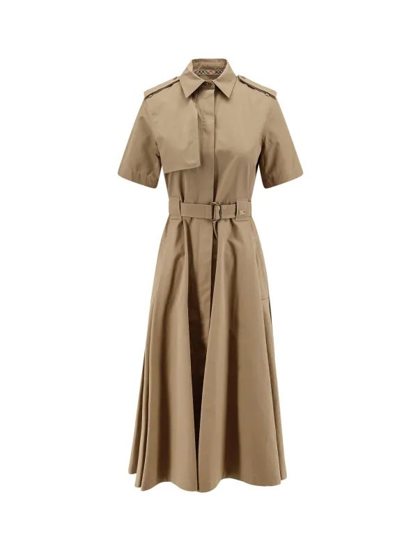 Tanya Cotton Chemisier Dress made by Burberry
