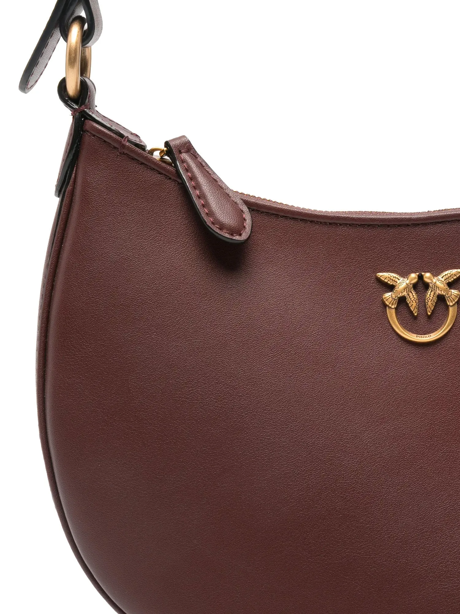 Half Moon Mini Leather Crossbody Bag sold by Wanan Luxury product image thumbnail 3