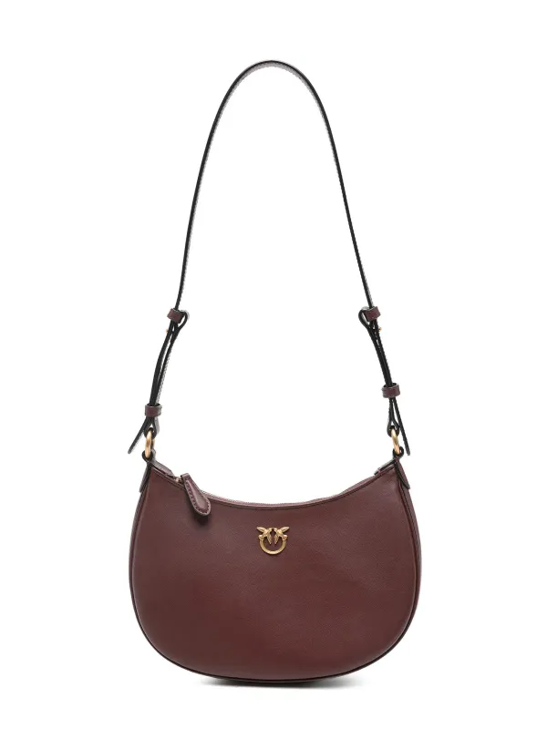 Half Moon Mini Leather Crossbody Bag made by Pinko