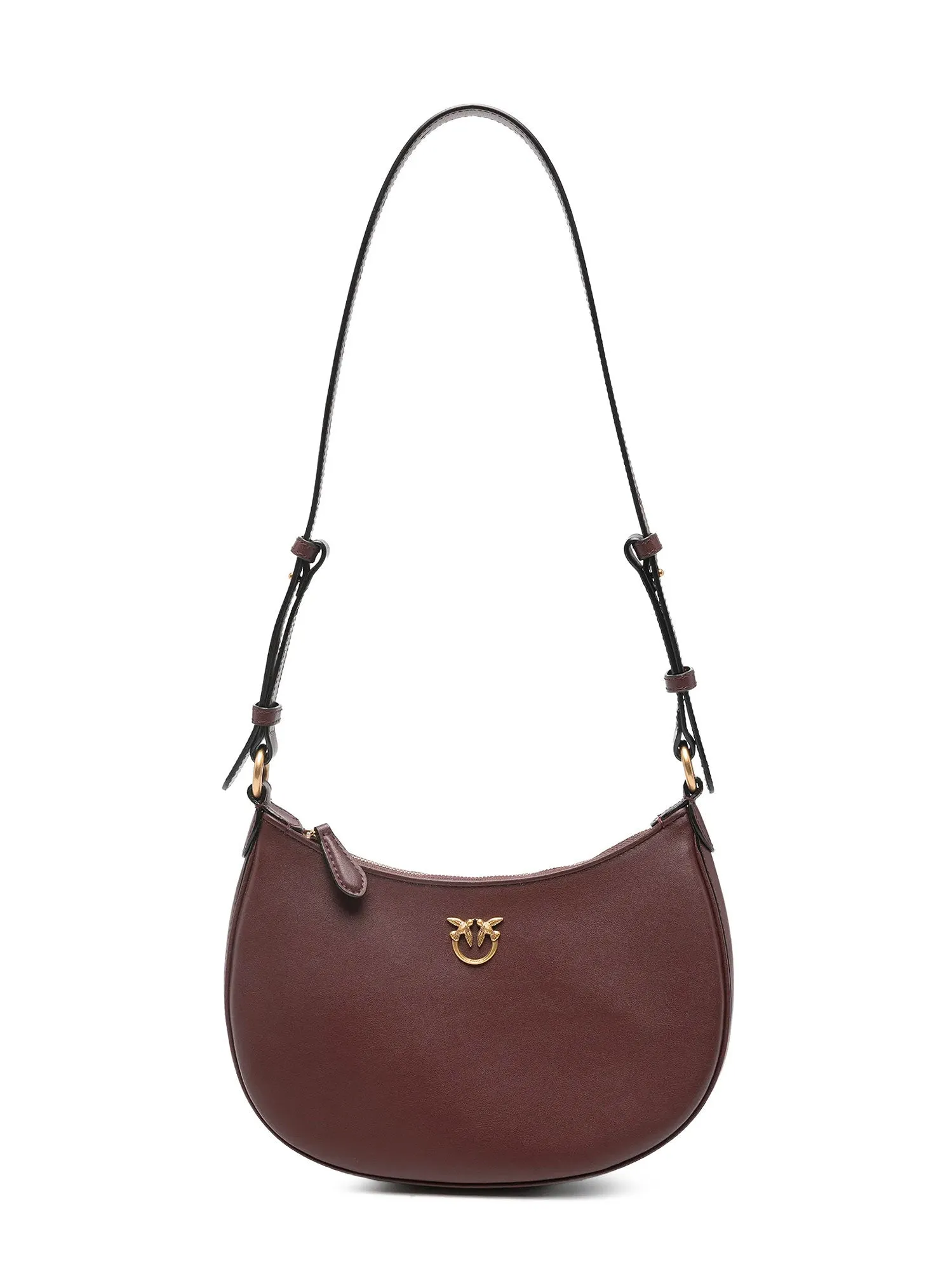 Half Moon Mini Leather Crossbody Bag sold by Wanan Luxury