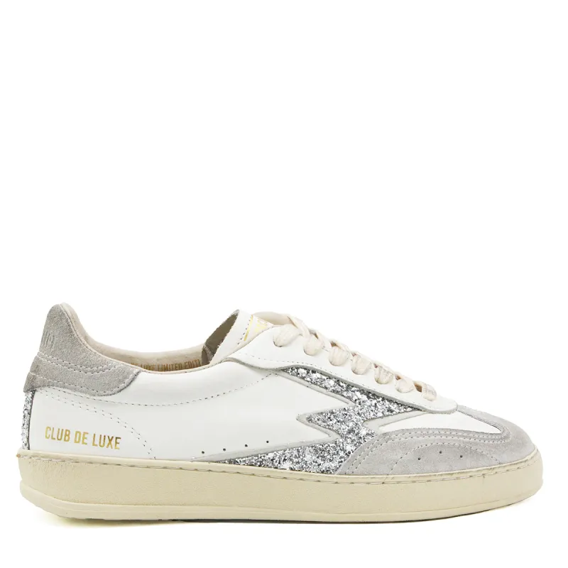 Sneakers White-Silver made by Wanan Luxury