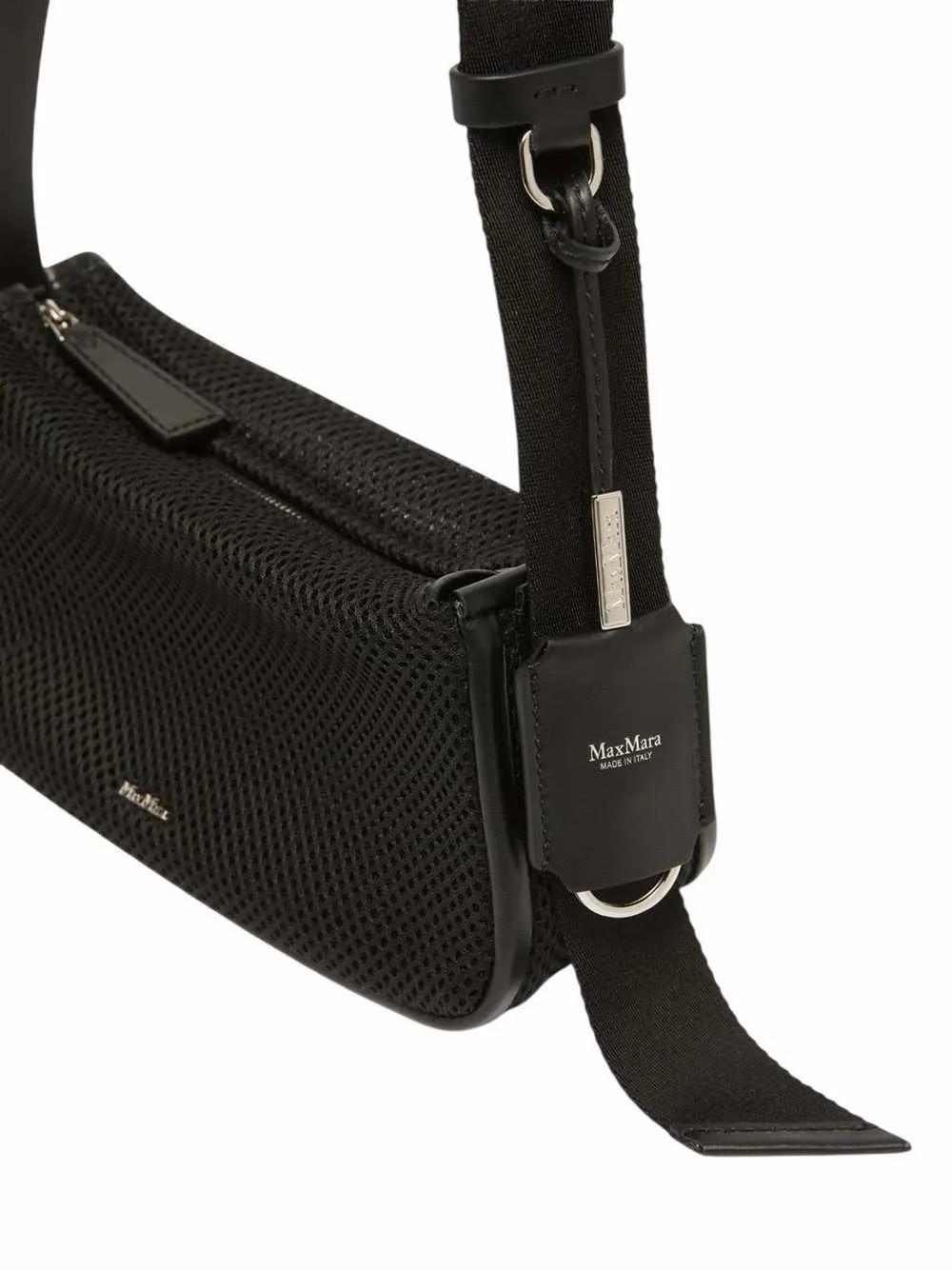 Micro Handbag In Technical Mesh - Black sold by Wanan Luxury product image thumbnail 2