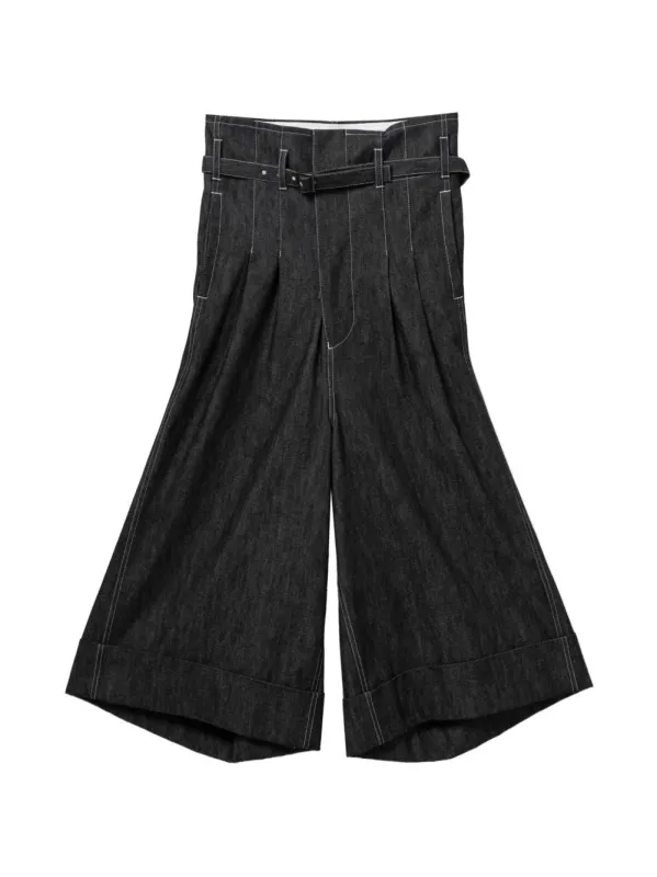 Cotton Wide-Leg Trousers made by Junya Watanabe