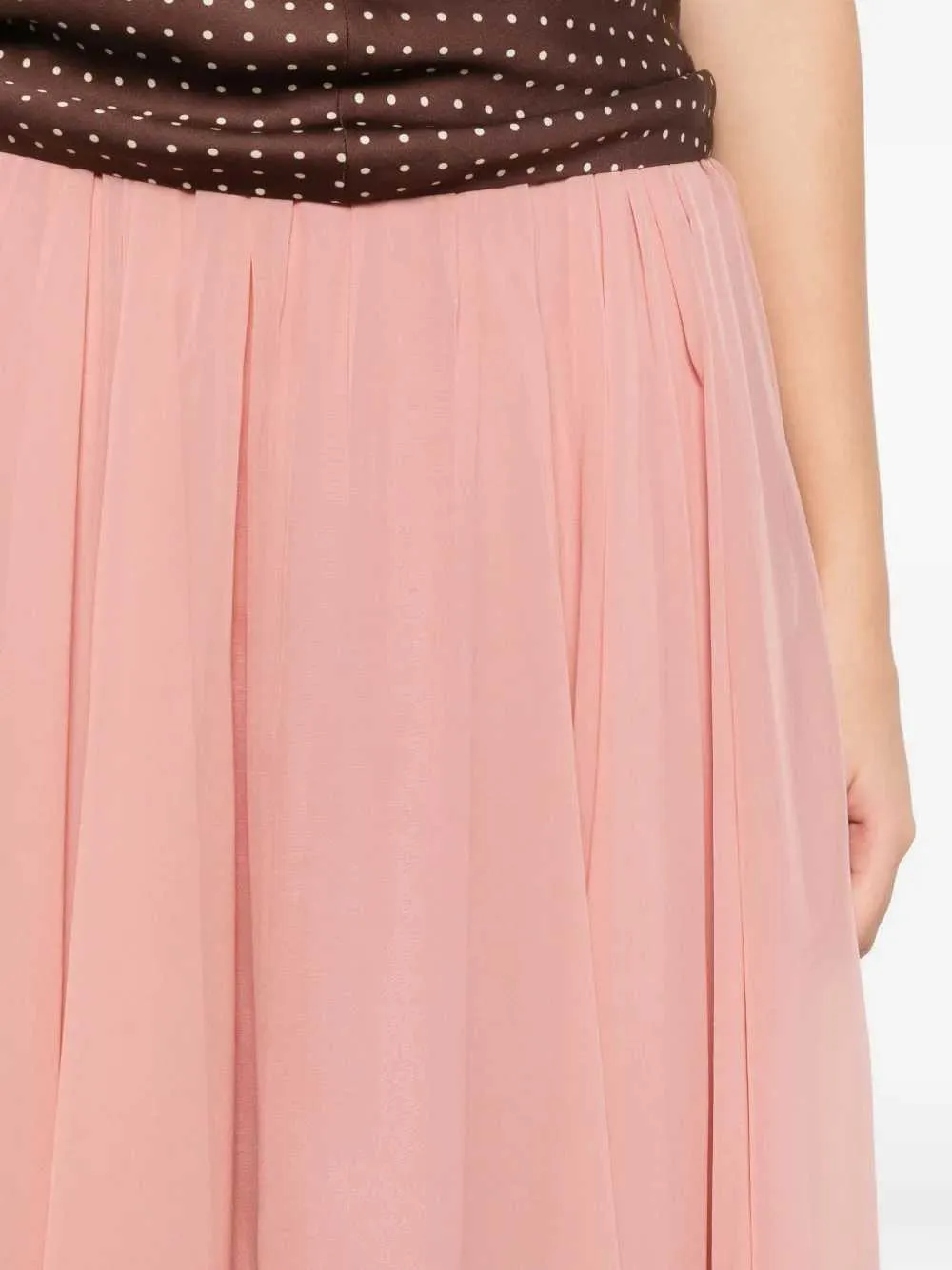 Pleated Midi Skirt sold by Wanan Luxury product image thumbnail 5