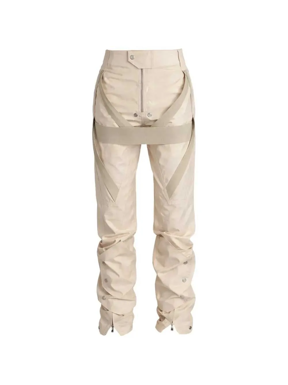 Harness Pants With Snap Closure sold by Wanan Luxury