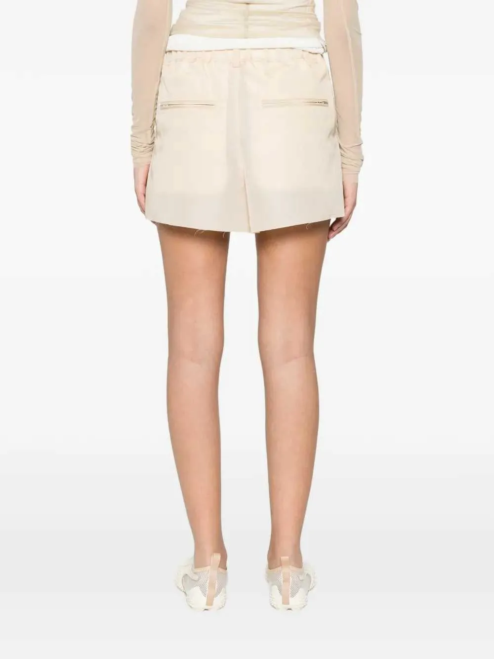 Skirt With Layered Straps And Temple Cutout sold by Wanan Luxury product image thumbnail 4