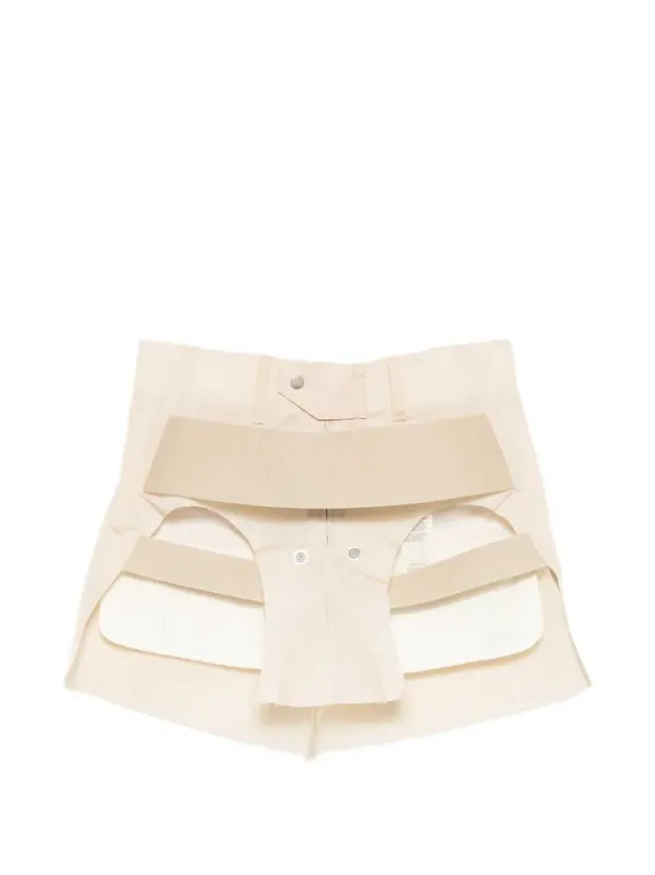 Skirt With Layered Straps And Temple Cutout made by Rick Owens