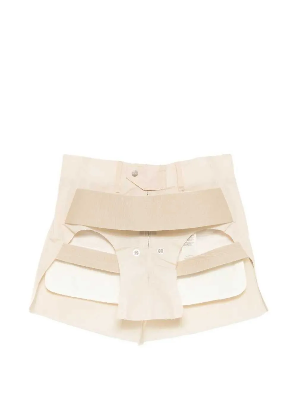 Skirt With Layered Straps And Temple Cutout sold by Wanan Luxury