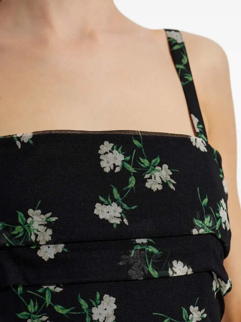 Floral Print Ruffle Dress sold by Wanan Luxury product image thumbnail 5