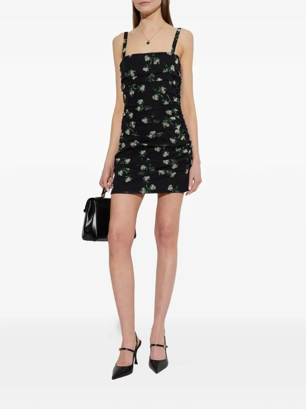 Floral Print Ruffle Dress sold by Wanan Luxury product image thumbnail 2