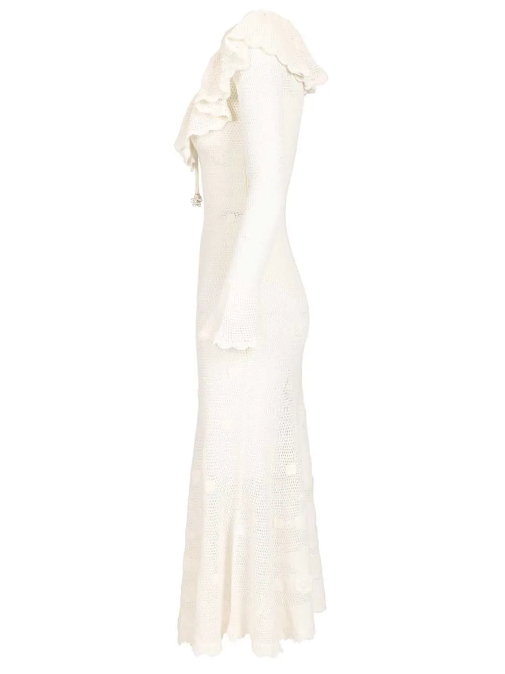 White Midi Dress Dresses White sold by Wanan Luxury product image thumbnail 3