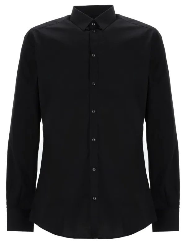 Camicia Gold Fit In Cotone made by Dolce & Gabanna