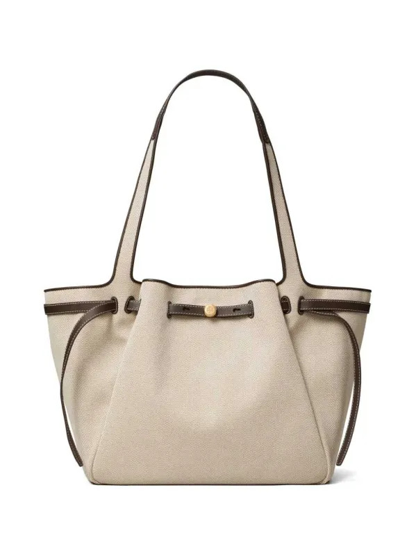 Romy Canvas Tote Bag made by Tory Burch