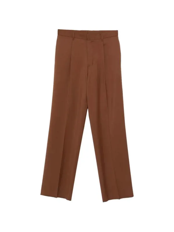 Pleated Trousers made by Lardini