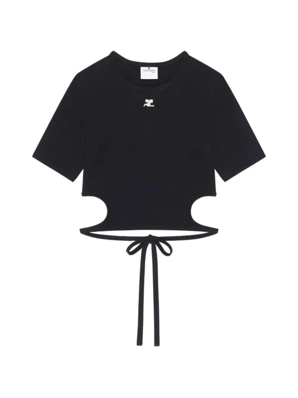 Cut-Out T-Shirt made by Courreges