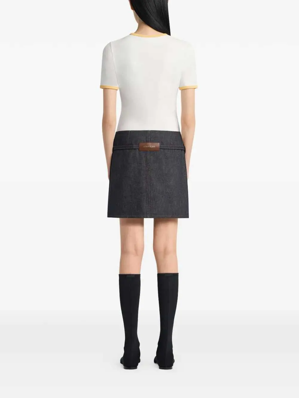 T-Shirt With Contrasting Trim sold by Wanan Luxury product image thumbnail 5