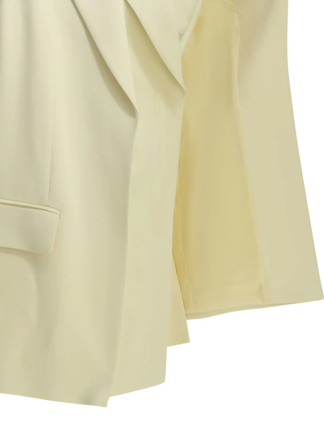 Two-Piece Sleeveless Blazer Jackets And Coats White sold by Wanan Luxury product image thumbnail 4