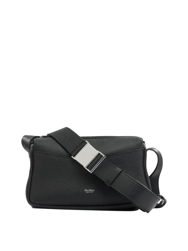 Small Leather Shoulder Bag Shoulder Bags Black made by MaxMara