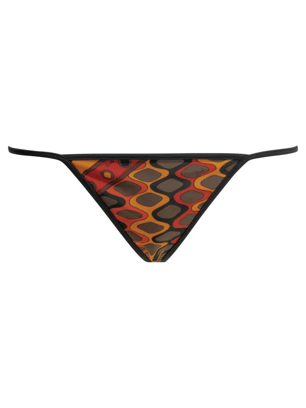 Vivara Swimwear Orange made by Emilio Pucci